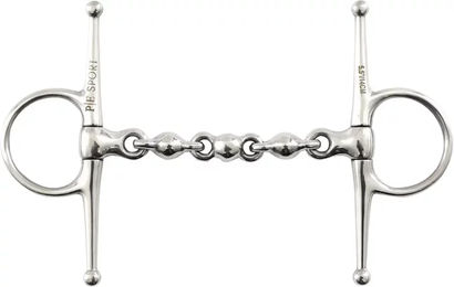 Produktbild von Premier Equine Waterford Schenkeltrense mit Edelstahlkugeln in Silber