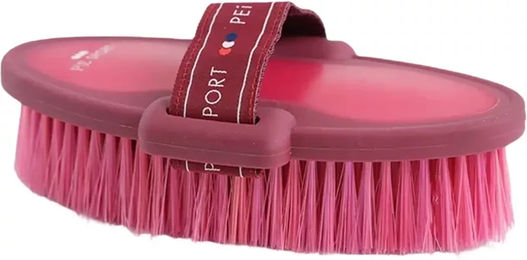 Produktbild von Premier Equine Weiche Bürste für Pferde in Rosa oder Rot