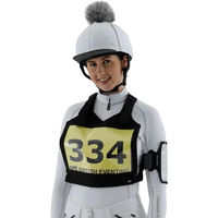 Produktbild von Premier Equine Wettkampf-Startnummer aus Neopren wasserabweisend schwarz