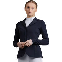 Produktbild von Premier Equine Wettkampfjacke Damen Quarto Blau Größe 44