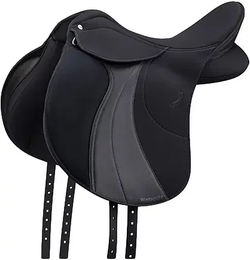 Premier Equine Wintec Lite Vielseitigkeitssattel aus Neopren Schwarz 17 Zoll 43 cm – Bild 1 von 2