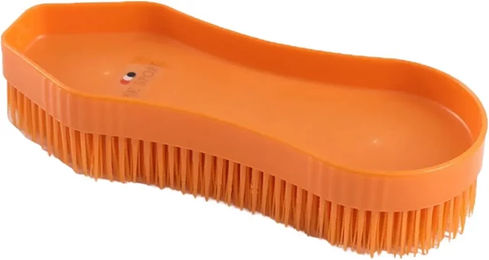 Produktbild von Premier Equine Wunderbürste für Pferde in Orange aus Kunststoff
