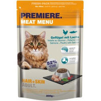 Produktbild von Premiere Adult Katzenfutter Geflügel ohne Konservierungsstoffe 300 g - 300 g