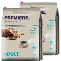 Produktbild von Premiere Adult Katzenfutter Lachs und Geflügel 2x10 kg - 2 x 10 kg