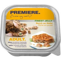 Produktbild von Premiere Adult Katzenfutter Stückchen in Gelee Huhn 64x100 g
