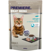 Produktbild von Premiere Adult Trockenfutter Lachs für Katzen 300 g - 300 g