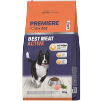 Produktbild von Premiere Best Meat Adult Active Hund Trockenfutter Huhn 12kg