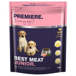 Produktbild von Premiere Best Meat Junior Trockenfutter Hund Geflügel 1 kg
