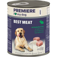 Produktbild von Premiere Best Meat Nassfutter Hund Adult Kaninchen mit hohem Fleischanteil 6x800 g