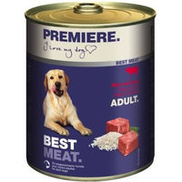 Produktbild von Premiere Best Meat Nassfutter Hund Adult Rind mit hohem Fleischanteil 6x800 g - 6 x 800 g
