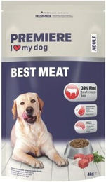 Produktbild von Premiere Best Meat Trockenfutter Hund Adult Rind und Geflügel 4 kg ohne Farb- und Aromastoffe