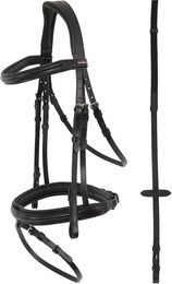 Produktbild von Premiere Bondy Leder Trense Full Schwarz