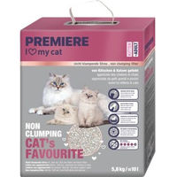 Produktbild von Premiere Cat's Favourite Hygienestreu Soft Joy Nicht-klumpend für alle Katzen 2x10 l