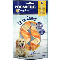 Produktbild von PREMIERE Chew it Kau-Spirale Kausnack mit Hühnerbrust für Hunde Adult 120g monoprotein mit hohem Fleischanteil - 120 g