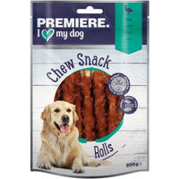 Produktbild von PREMIERE Chew Snack Kausnack Rolls Ente ohne Farb- und Aromastoffe sowie Konservierungsstoffe 200g - 200 g
