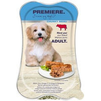 Produktbild von Premiere Chunky Menu Nassfutter Hund Adult Rind pur getreidefrei monoprotein 6x175 g