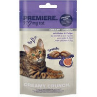 Produktbild von Premiere Creamy Crunch Katzen Leckerli Huhn und Feige 6x60 g