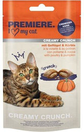 Premiere Creamy Crunch Katzenfutter Geflügel und Kürbis 6x60 g – Bild 1 von 1