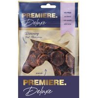 Produktbild von PREMIERE Deluxe Meat Drops Pferd Trockenfleisch für Pferde 100g laktosefrei und ohne Zucker - 100 g