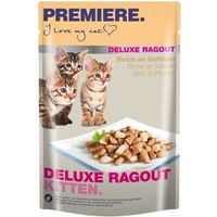 Produktbild von Premiere Deluxe Ragout Kitten Geflügel Stückchen in Sauce 44x85 g - 44 x 85 g