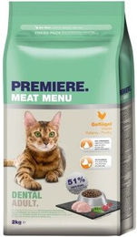 Produktbild von Premiere Dental Trockenfutter Geflügel für erwachsene Hunde 2 kg - 2 kg