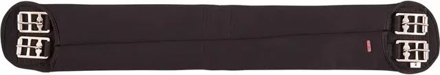 Premiere Dressurgurt Neo Soft aus Neopren Schwarz – Bild 1 von 3
