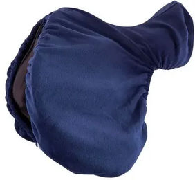 Produktbild von Premiere Dressursattelbezug für Pferde aus Fleece in Blau