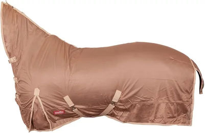 Premiere Equitation Basis Fliegendecke für Pferde aus Polyester in Beige Braun – Bild 1 von 2