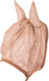 Premiere Equitation Fliegenmaske Basic für Pferde mit Ohren aus Polyester in Braun und Beige – Bild 1 von 2