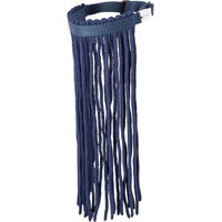 Produktbild von Premiere Equitation Fliegenstirnband für Pferde aus Cord in Blau
