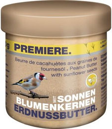 Premiere Ergänzungsfutter Erdnussbutter mit Sonnenblumenkernen für Wildvögel 250g - 250 g – Bild 1 von 2