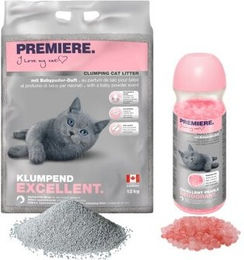 Produktbild von Premiere Excellent Klumpstreu Babypuder 12kg - 12 kg
