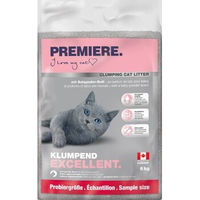 Produktbild von PREMIERE Excellent Klumpstreu Babypuder-Duft 6 kg - 6 kg