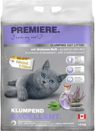 Premiere Excellent Klumpstreu für Katzen mit Wellness-Duft - 12 kg – Bild 1 von 1