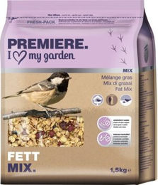 Premiere Fett-Mix Streufutter für Wildvögel und Meisen ganzjährig 1,5kg - 1,5 kg – Bild 1 von 2