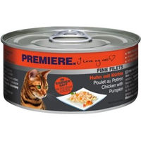 Produktbild von Premiere Fine Filets Huhn mit Kürbis Leckerli glutenfrei 12x80 g - 12 x 80 g
