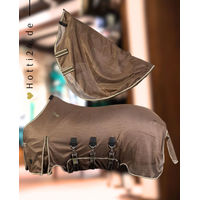 Produktbild von Premiere Fliegendecke Combo Chocolate Chip Fleece Braun