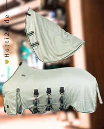 Produktbild von Premiere Fliegendecke Combo Slate Grey aus Fleece in Grau