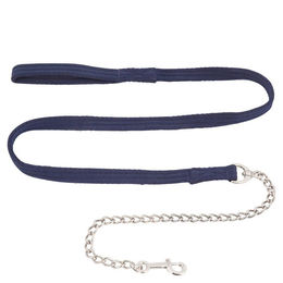 Premiere Führleine mit Kette Super Soft Blau – Bild 1 von 3