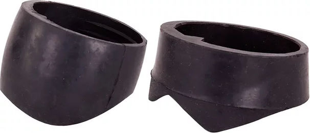 Premiere Gamaschen aus Naturkautschuk für Pferde Schwarz Größe L – Bild 1 von 3