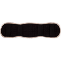 Produktbild von Premiere Gurtschoner für Dressurgurte aus Baumwolle 75 cm Schwarz Natur