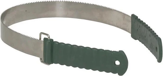 Produktbild von Premiere Heißmesser für Pferdelonge aus Metall in Silber und Grün