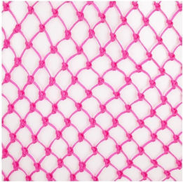 Premiere Heunetz Standard besonders feinmaschig aus Kunststoff in Rosa – Bild 1 von 2