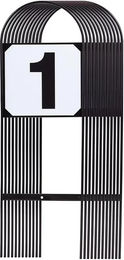 Premiere Hindernisnummern 1 bis 12 Schwarz – Bild 1 von 1