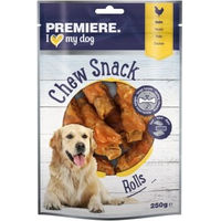 Produktbild von Premiere Hühnerbrust Kaurolle für Hunde Adult ohne Farb- und Aromastoffe 250 g - 250 g