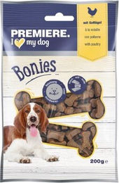 Premiere Hund Bonies Kausnack Geflügel für kleine Rassen Adult 200g - 200 g – Bild 1 von 3