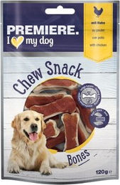 PREMIERE Kauknochen Huhn für erwachsene Hunde ohne Farb- und Aromastoffe 120 g - 12 x 120 g – Bild 1 von 3