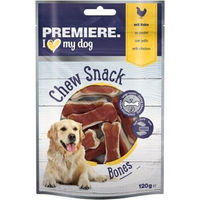Produktbild von PREMIERE Kauknochen Huhn für erwachsene Hunde ohne Farb- und Aromastoffe 120 g - 12 x 120 g