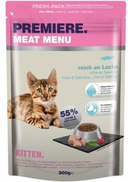 Produktbild von Premiere Kitten Trockenfutter Lachs und Geflügel ohne Zucker 300 g - 300 g