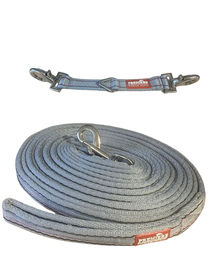 Produktbild von Premiere Longe und Longierbrille Limestone aus Nylon in Beige und Grau